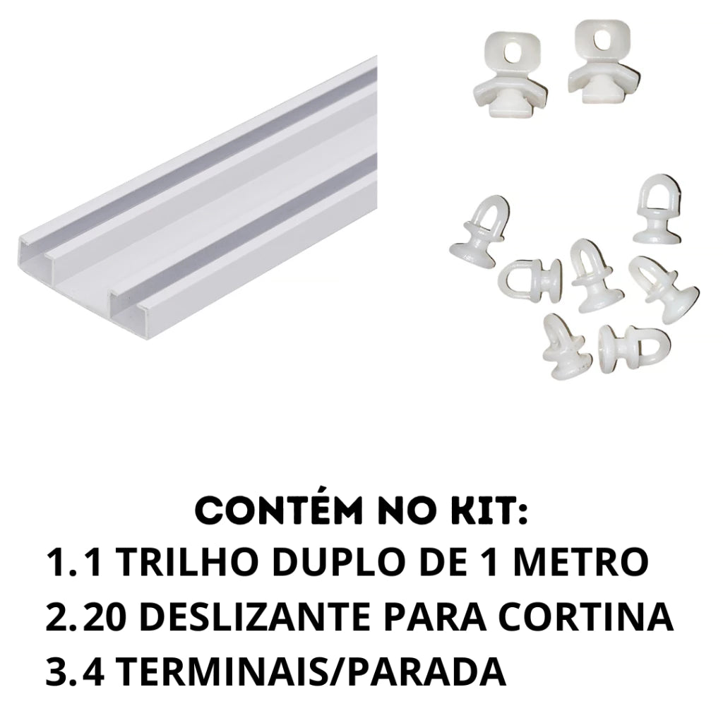 Trilho Suiço Duplo Completo