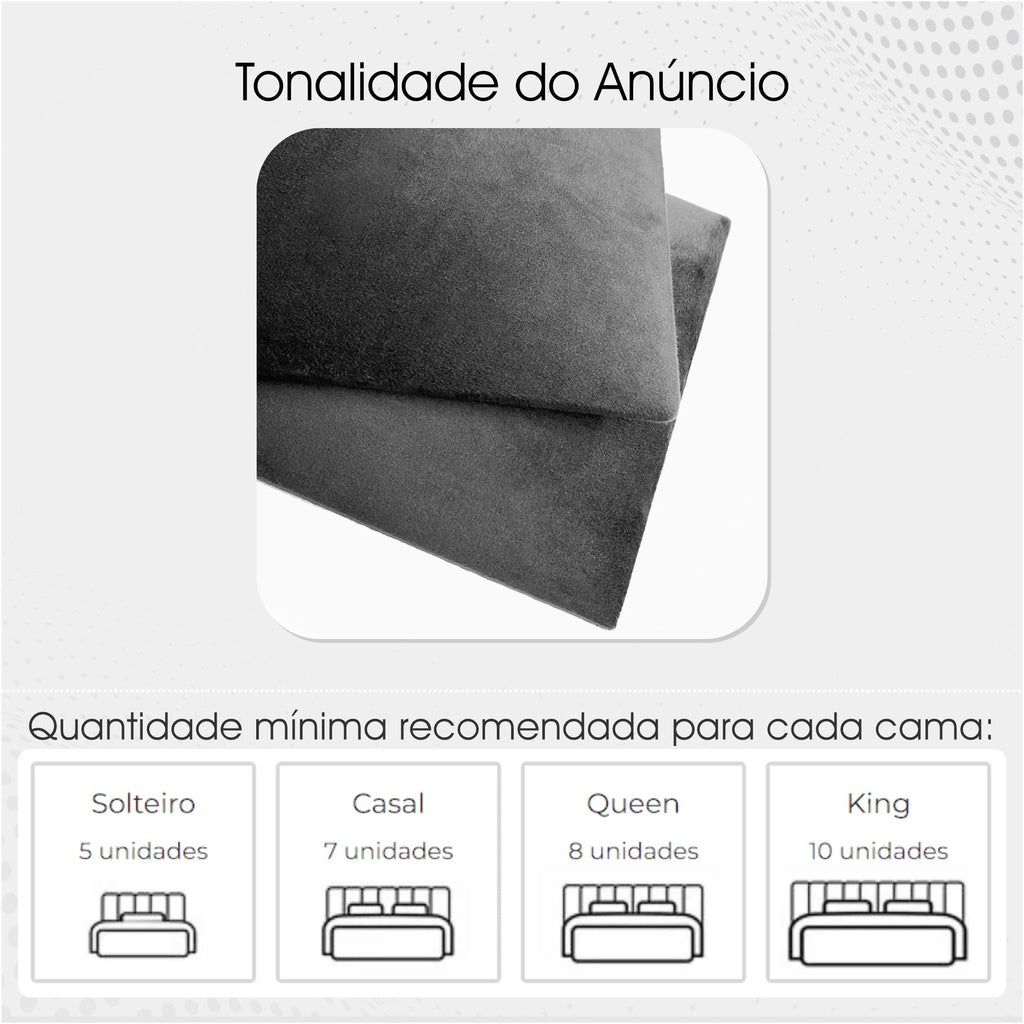 Cabeceira Modular Estofada