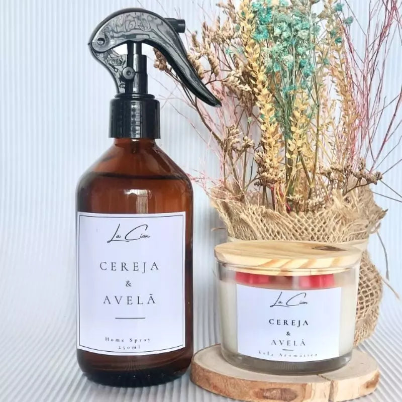 Vela Aromática e Spray