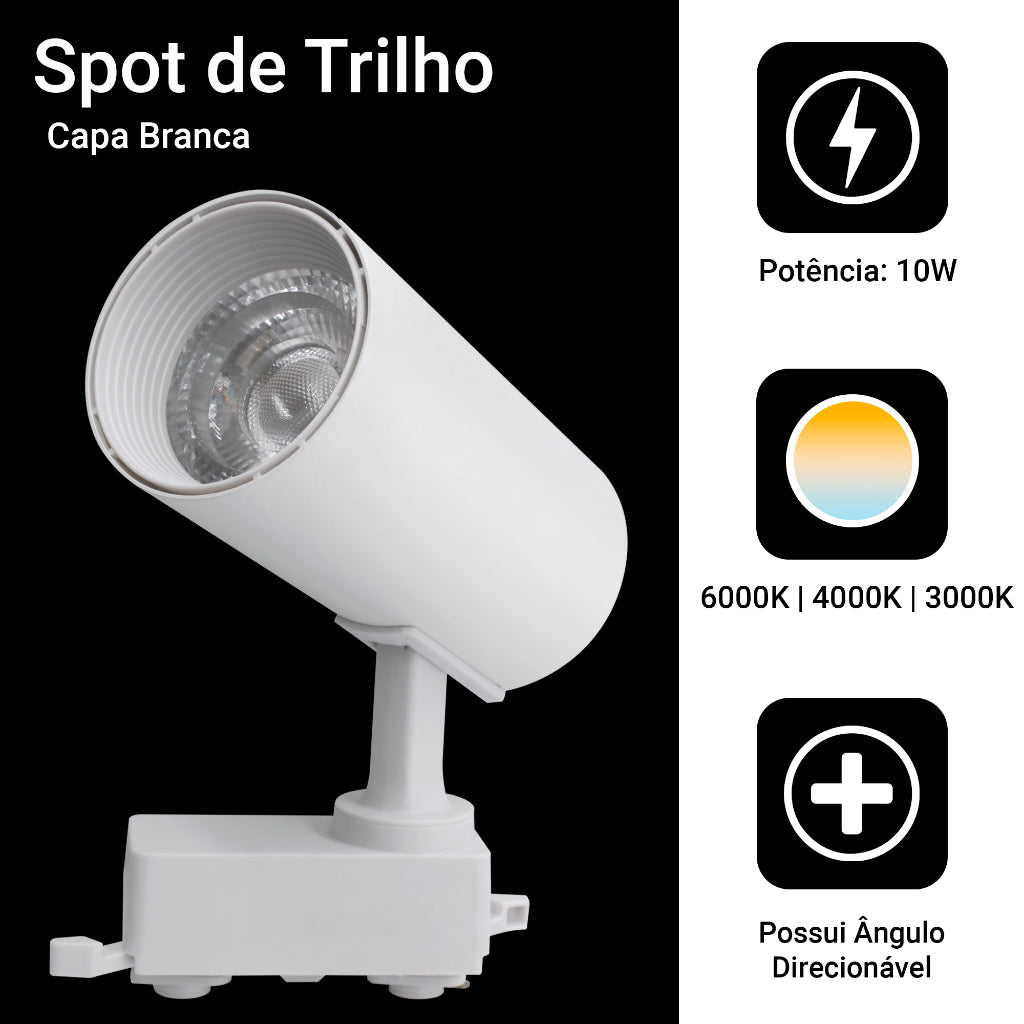 Spot Trilho Led