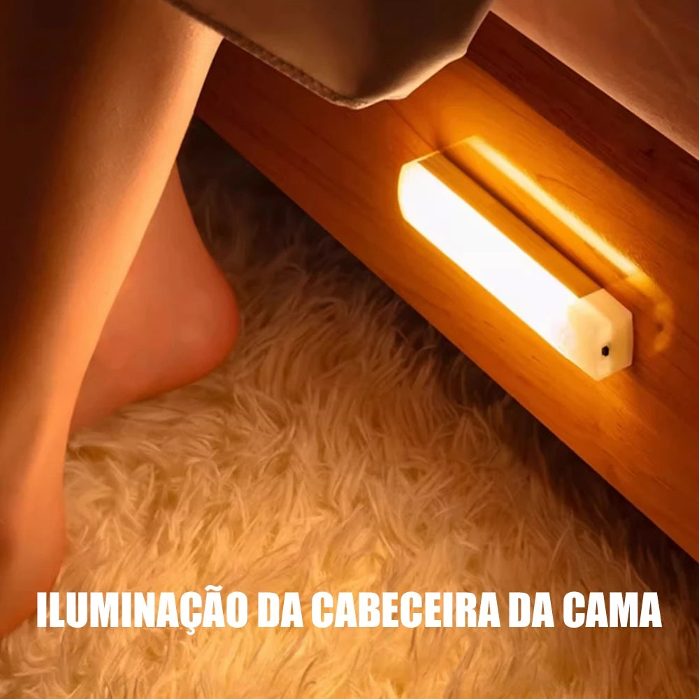 Luminária LED com Sensor de Presença