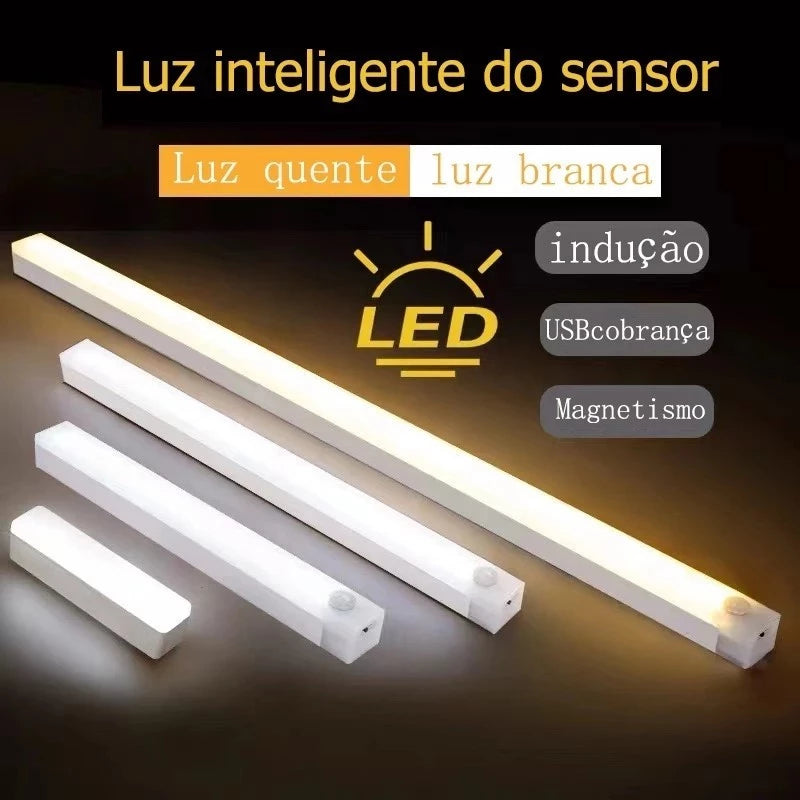 Luminária LED com Sensor de Presença